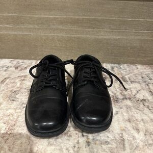 Classic Black Boys Dress Shoes